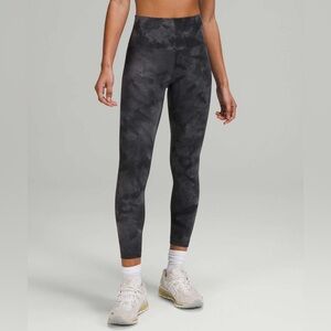 COPY - Lululemon wunder train tie-dye 25” leggings